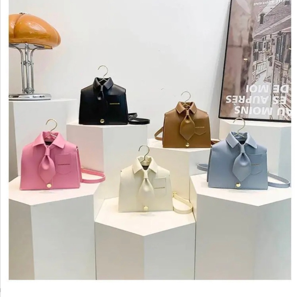 Stylish Women's Handbag - Pink, Black, Brown, Cream, Blue